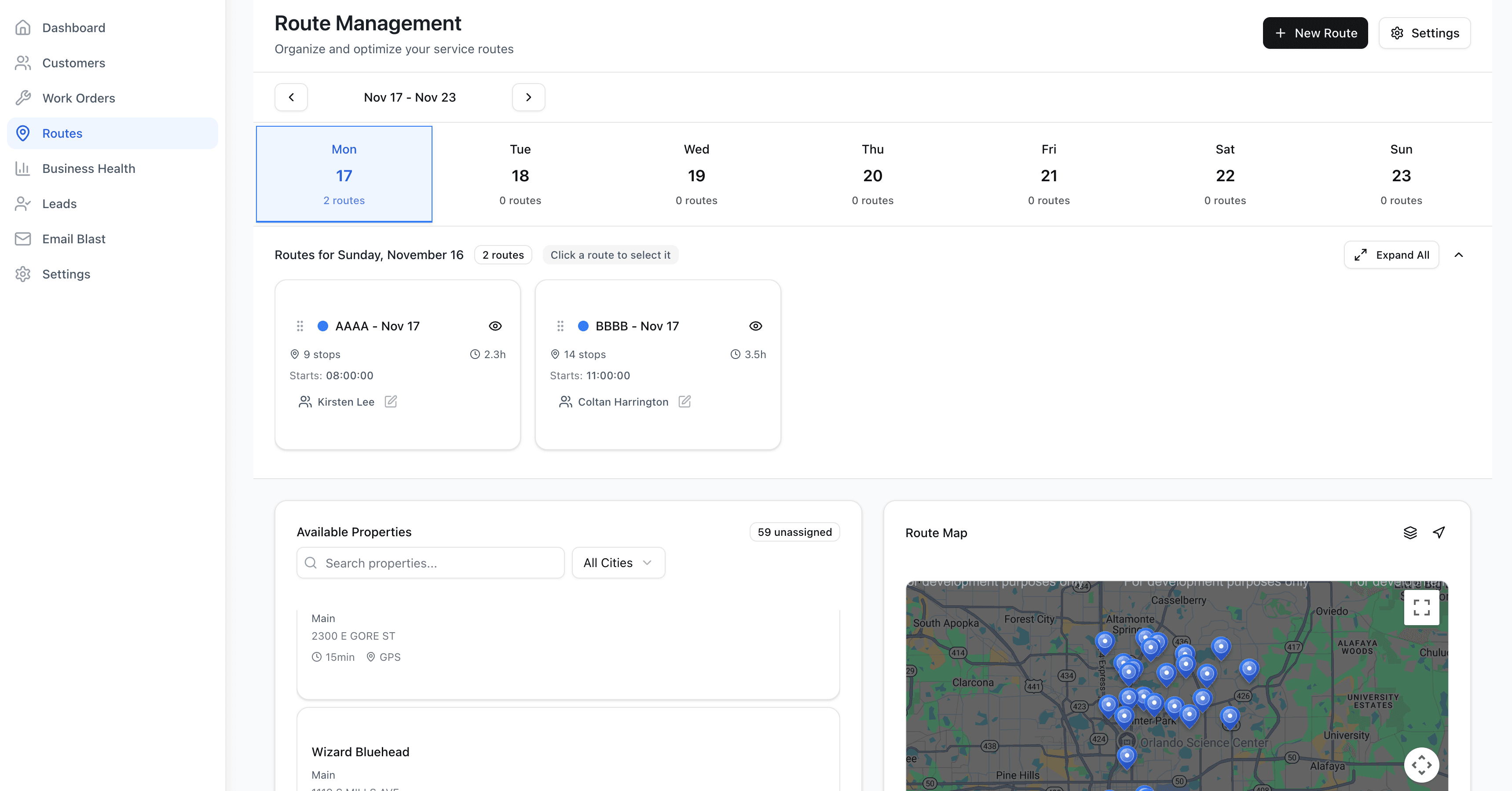 PoolHyve Dashboard Screenshot